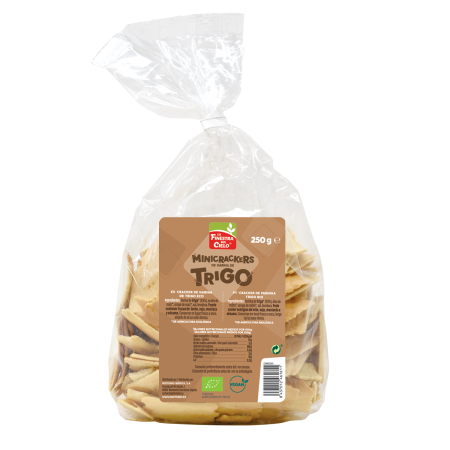 MINI CRACKERS TRIGO BIO LA FINESTRA SUL CIELO 250 G
